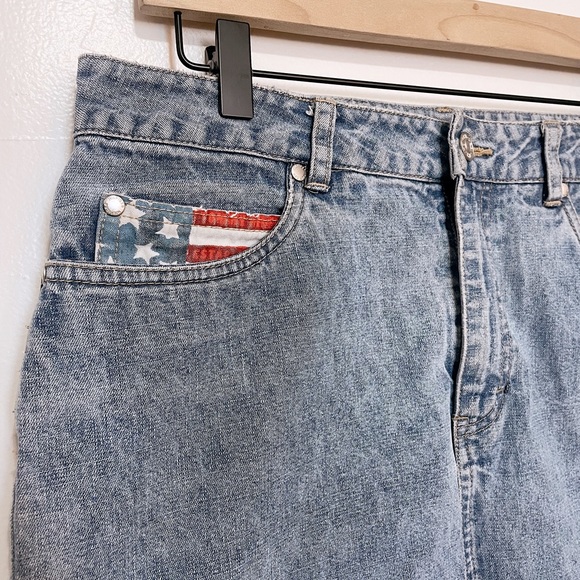 Vintage Tommy Hilfiger Denim Mini Skirt - Picture 3 of 5